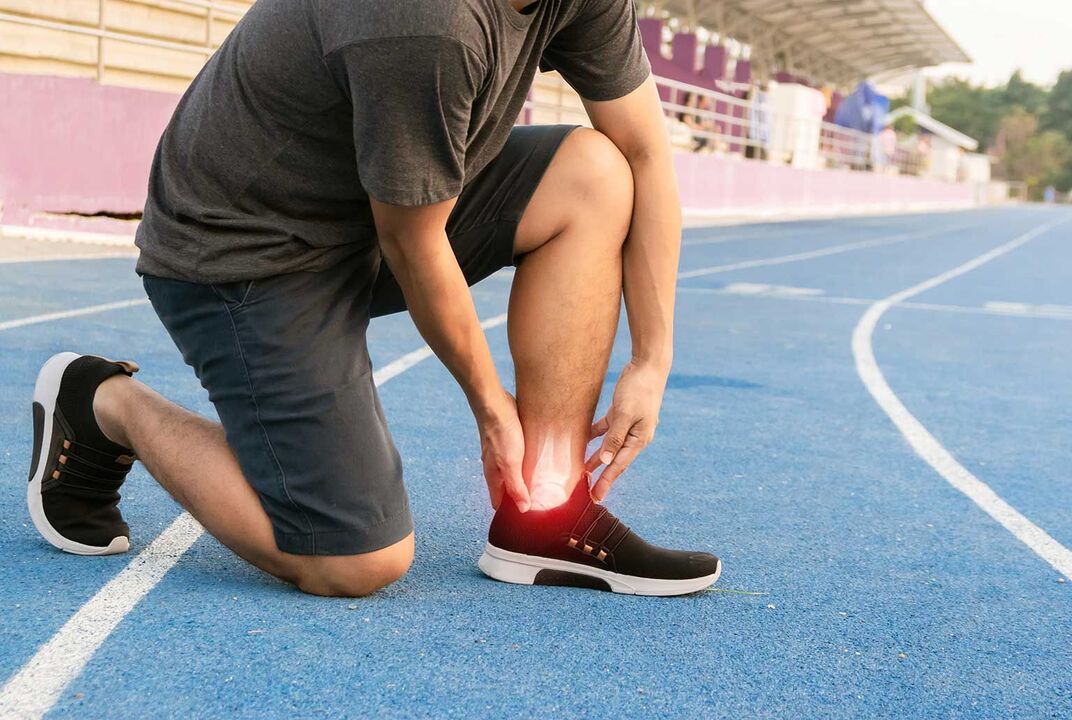 causes de l'arthrose de la cheville